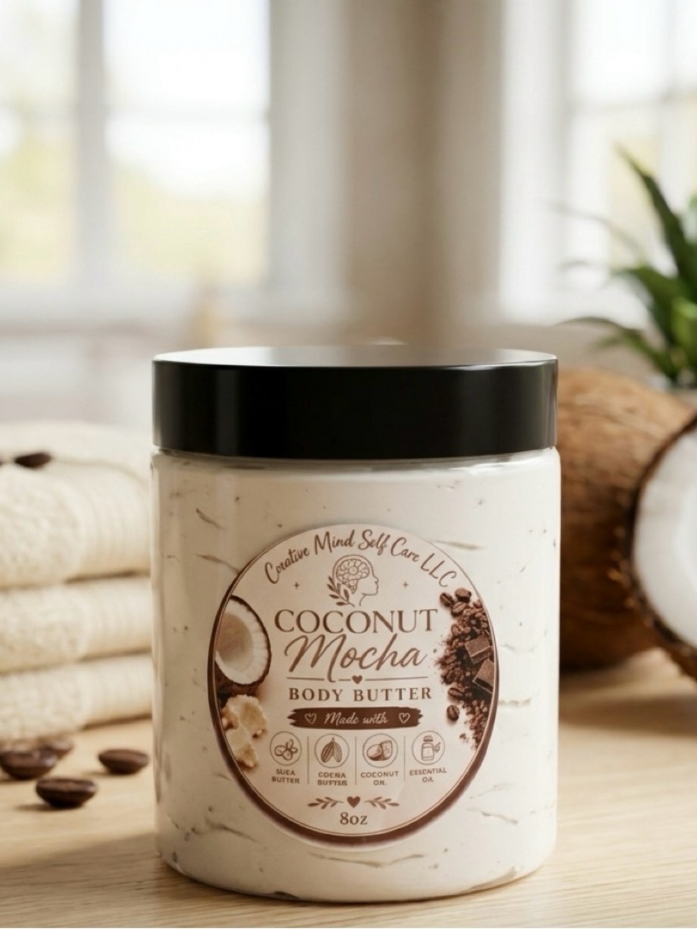Coconut Mocha Whipped Body Butter